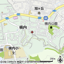 高知県高知市横内385周辺の地図
