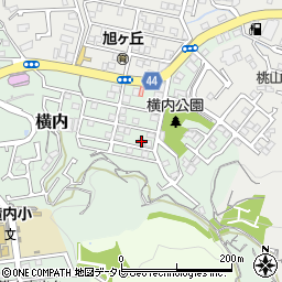 高知県高知市横内397周辺の地図