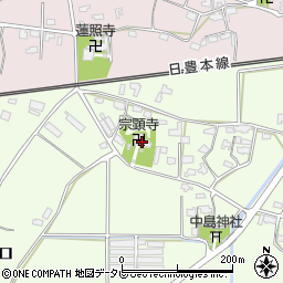 宗顕寺周辺の地図