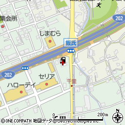 コスモ石油販売株式会社　九州カンパニースーパーセルフステーション千里給油所周辺の地図
