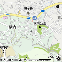 高知県高知市横内396周辺の地図