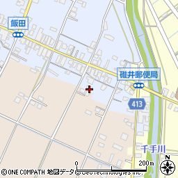 福岡県嘉麻市飯田23-1周辺の地図