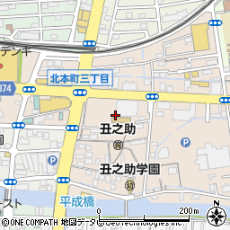 株式会社サンシャインチェーン　本部・サンシャインクレア周辺の地図