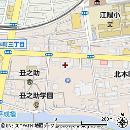 株式会社テレビ高知　総合案内周辺の地図
