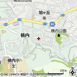 高知県高知市横内391周辺の地図