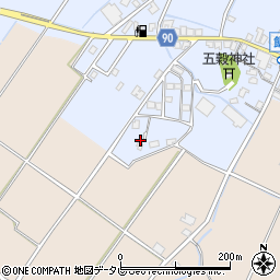 福岡県嘉麻市飯田242-1周辺の地図