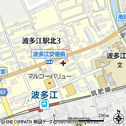 ウチヱ株式会社周辺の地図