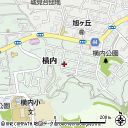 高知県高知市横内383周辺の地図