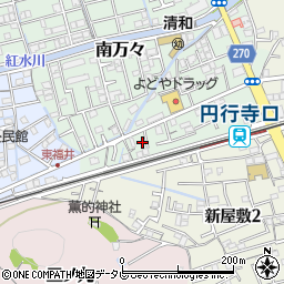 高知県高知市南万々46周辺の地図