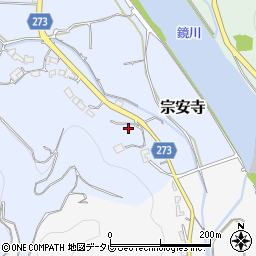 高知県高知市宗安寺9周辺の地図