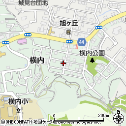高知県高知市横内405周辺の地図