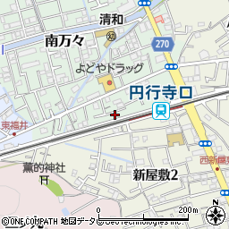 高知県高知市南万々41-26周辺の地図