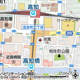 株式会社ＤＮＰ西日本　高知営業所周辺の地図