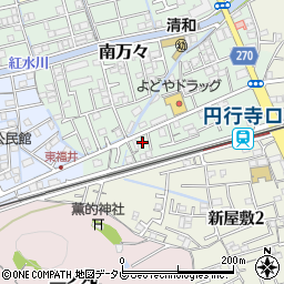 高知県高知市南万々46-6周辺の地図