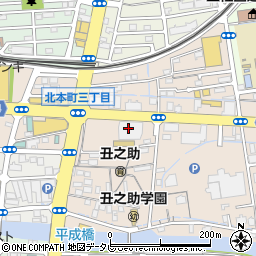 高知銀行サンシャインクレア ＡＴＭ周辺の地図