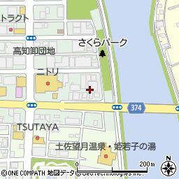 高知県高知市南久保4周辺の地図