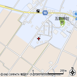 福岡県嘉麻市飯田242-49周辺の地図