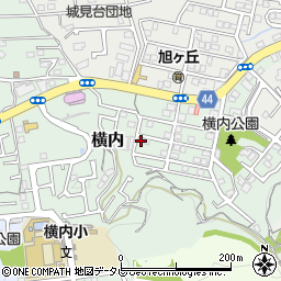高知県高知市横内409周辺の地図