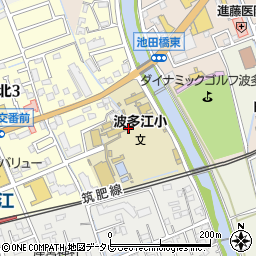 糸島市立波多江小学校周辺の地図