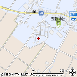 福岡県嘉麻市飯田242-50周辺の地図