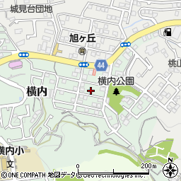 高知県高知市横内419周辺の地図