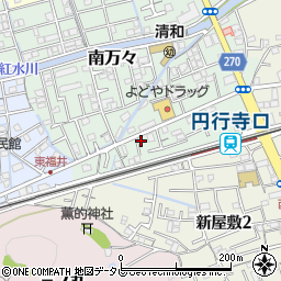 高知県高知市南万々46-3周辺の地図