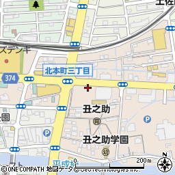 有限会社太陽舎クリーニング　北本町店周辺の地図