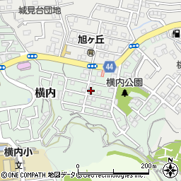 高知県高知市横内417周辺の地図