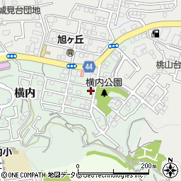 高知県高知市横内423周辺の地図