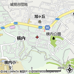 高知県高知市横内415周辺の地図