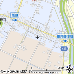 福岡県嘉麻市飯田27-4周辺の地図
