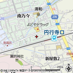 高知県高知市南万々41-19周辺の地図
