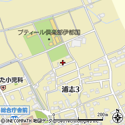 福岡県糸島市浦志3丁目6周辺の地図