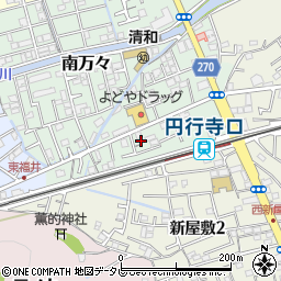 高知県高知市南万々41-3周辺の地図
