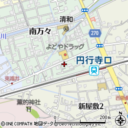 高知県高知市南万々41-4周辺の地図