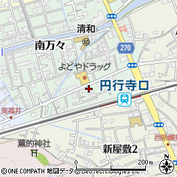高知県高知市南万々41-2周辺の地図