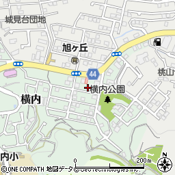 高知県高知市横内444周辺の地図