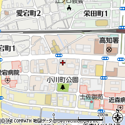 アルファステイツ高知駅前２周辺の地図
