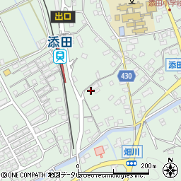 福岡県田川郡添田町添田1041-5周辺の地図