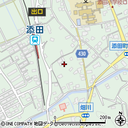 福岡県田川郡添田町添田1041-4周辺の地図