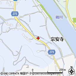 高知県高知市宗安寺16周辺の地図