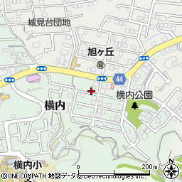高知県高知市横内439周辺の地図