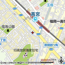 西日本シティ銀行周辺の地図
