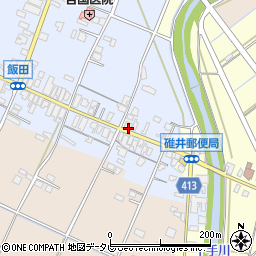 福岡県嘉麻市飯田20-1周辺の地図
