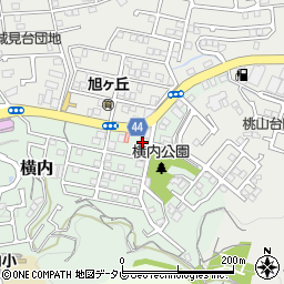 高知県高知市横内447周辺の地図