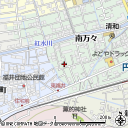 高知県高知市南万々162-28周辺の地図