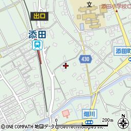 福岡県田川郡添田町添田1041-2周辺の地図