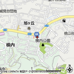 高知県高知市横内450周辺の地図