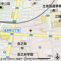 ａｕショップ　高知駅前通り周辺の地図