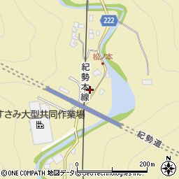 和歌山県西牟婁郡すさみ町周参見1252周辺の地図